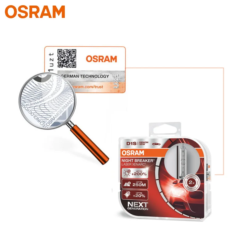 OSRAM D1S ксеноновая лампа для грыжи лазерный выключатель нового поколения супер