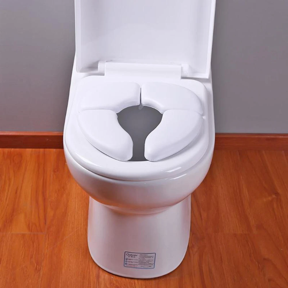 Удобная накидка на сиденье унитаза для ванной стандартная детская мягкая