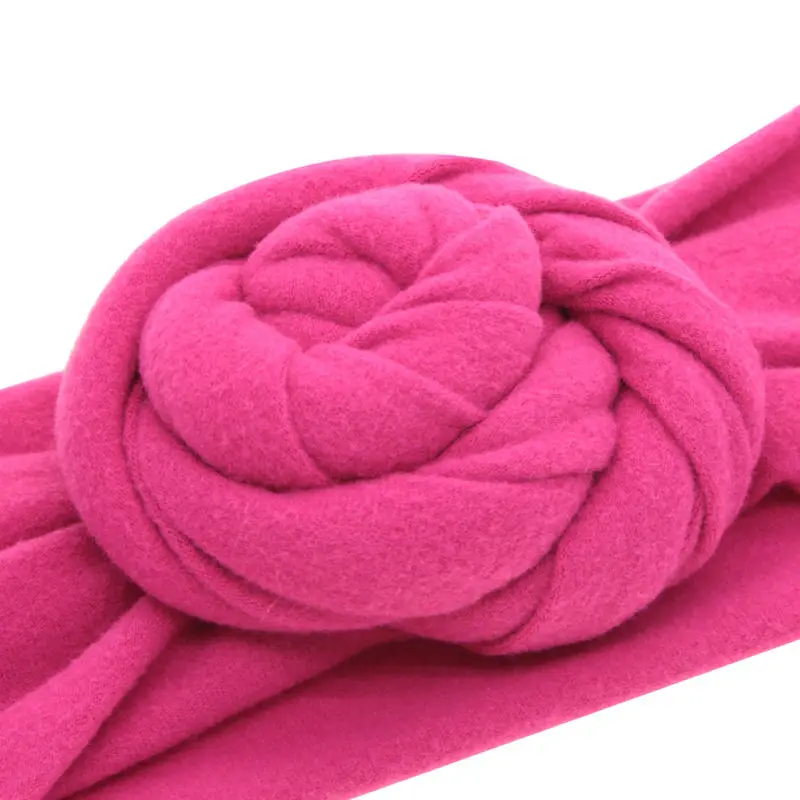 Naturalwell New Cotton Head Band Top Knot Headband Baby Girls Flower Warp Meadow Style Toddler Infant Hairband HB203S | Детская одежда