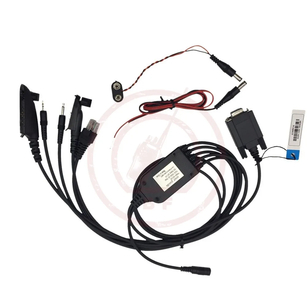 Новое поступление 5 в 1 COM порт RS232 Кабель для программирования Motorola gp68 gp3688 gp328 gm3188