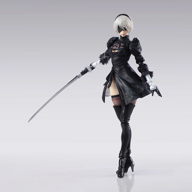 PS4 PC игра NieR:Automata Ferrite YoRHa No. 2 Тип B 2B мультфильм игрушка ПВХ фигурка Модель Кукла