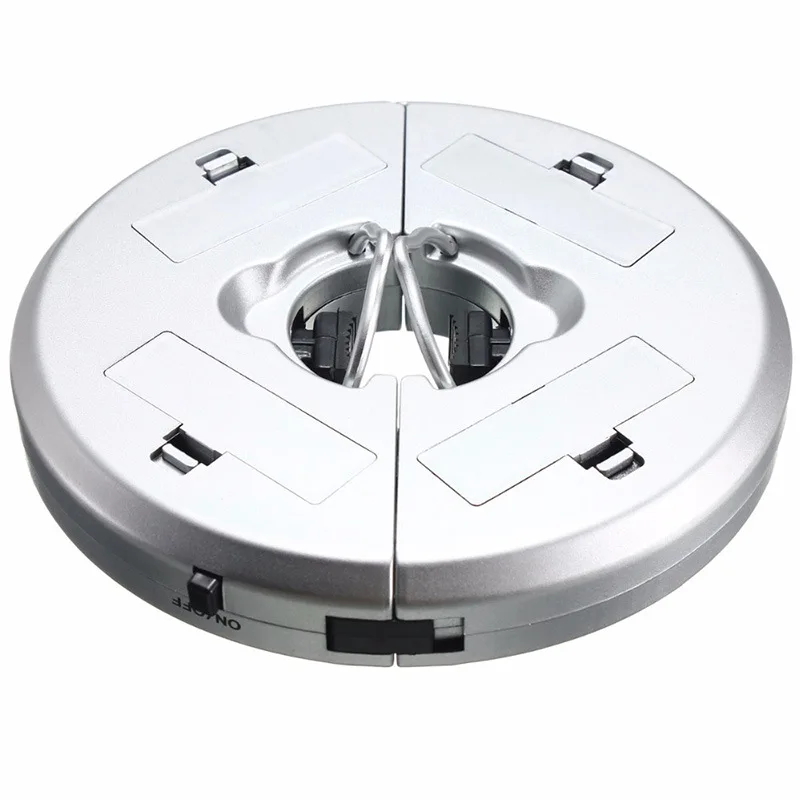 Высокий консольный патио зонтик свет открытый бассейн Беспроводная стойка