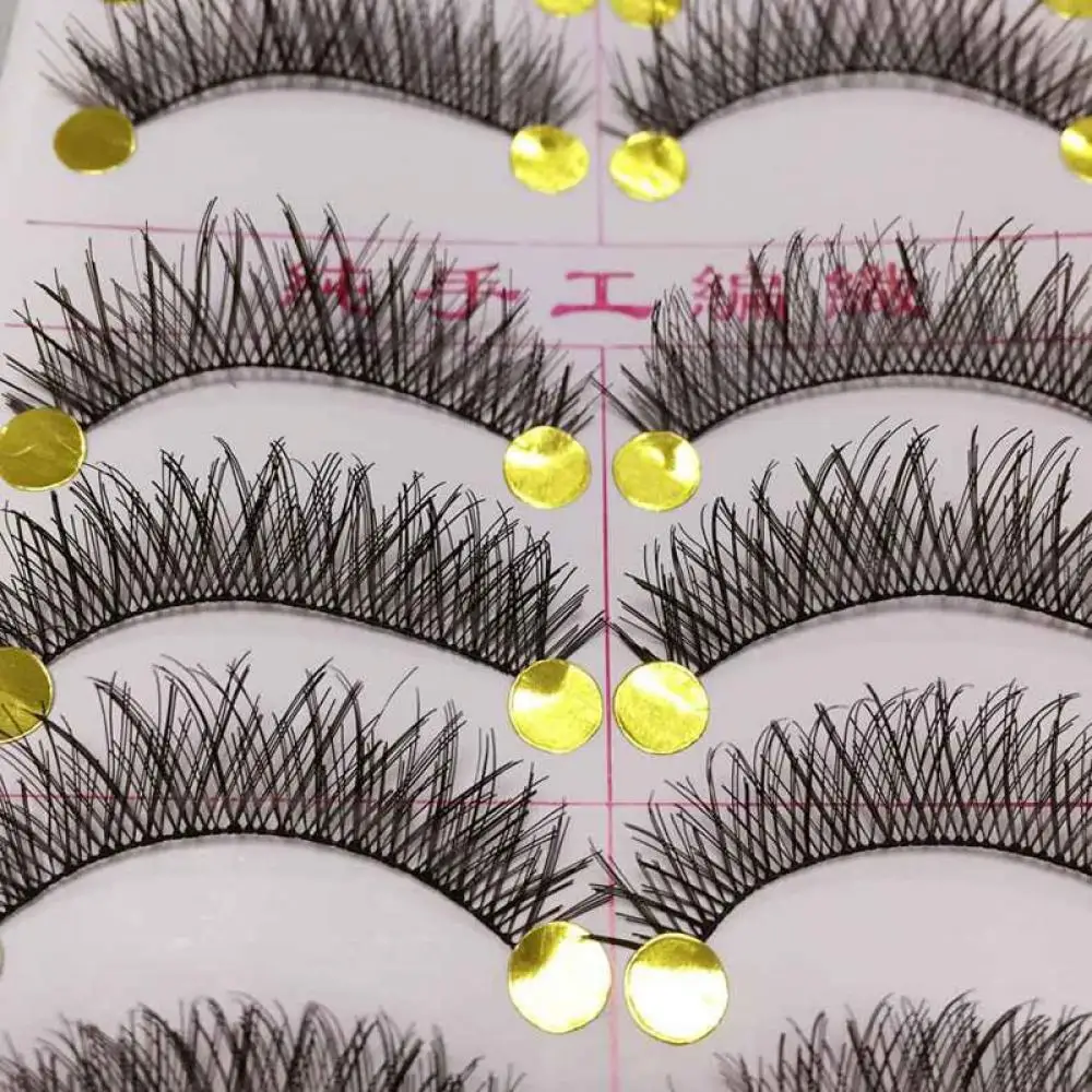 10 пар новинка классический Макияж Красота накладные ресницы наращивание
