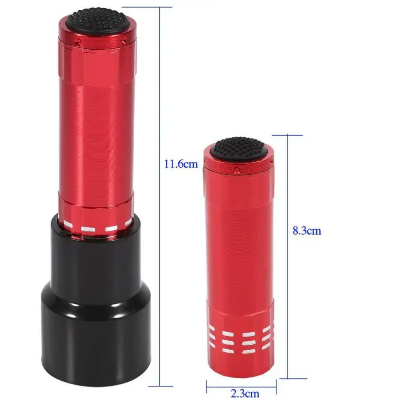 1pcs/lot Eggtester Eggs Incubator Lamp 9 LED Super Cold Incubation Test Flashlight Powered By Battery (not include) | Дом и сад