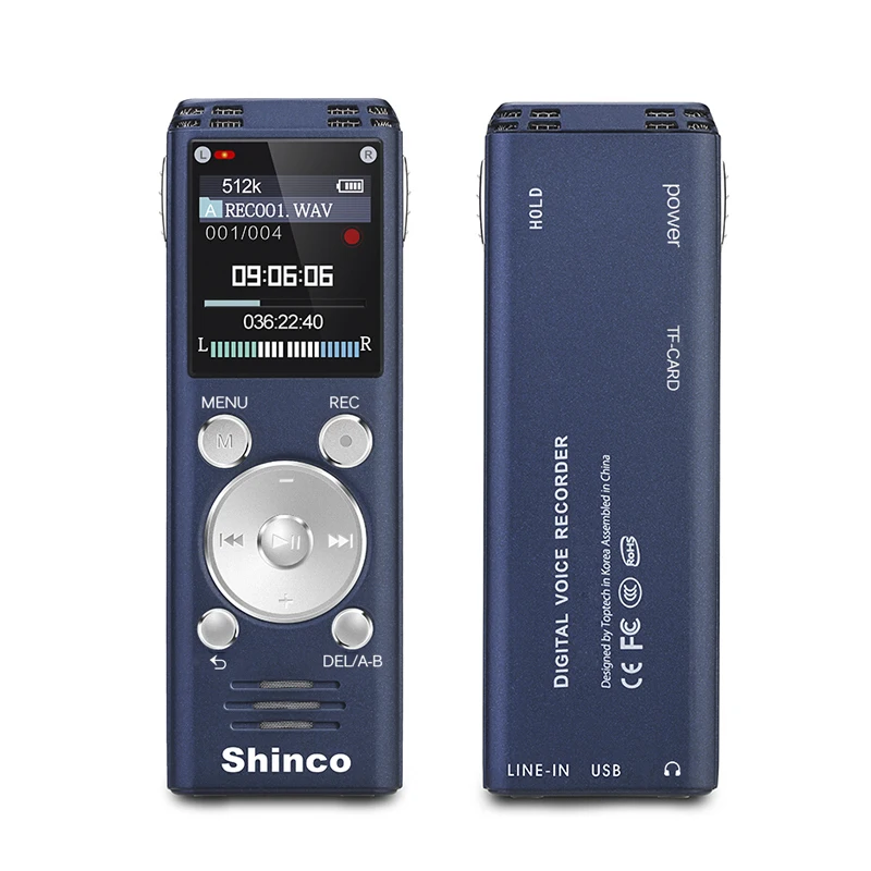 Shinco RV20 32 г без потерь Голос регистраторы качество звука Professional Remote шум снижение