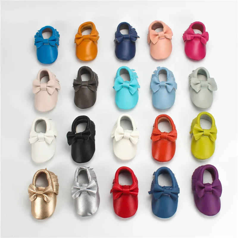 Детская обувь из натуральной кожи с мягкой подошвой и бахромой|baby first shoes|baby shoesfirst