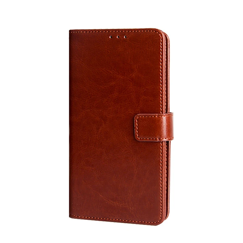 Brown Leather Case Деловой чехол-кошелек для zte Blade V9 Vita V9Vita 5,4" из искусственной кожи, винтажный Чехол-книжка с откидной крышкой, чехол для телефона zte Blade V9 V 9 Funda - Цвет: Brown Leather Case