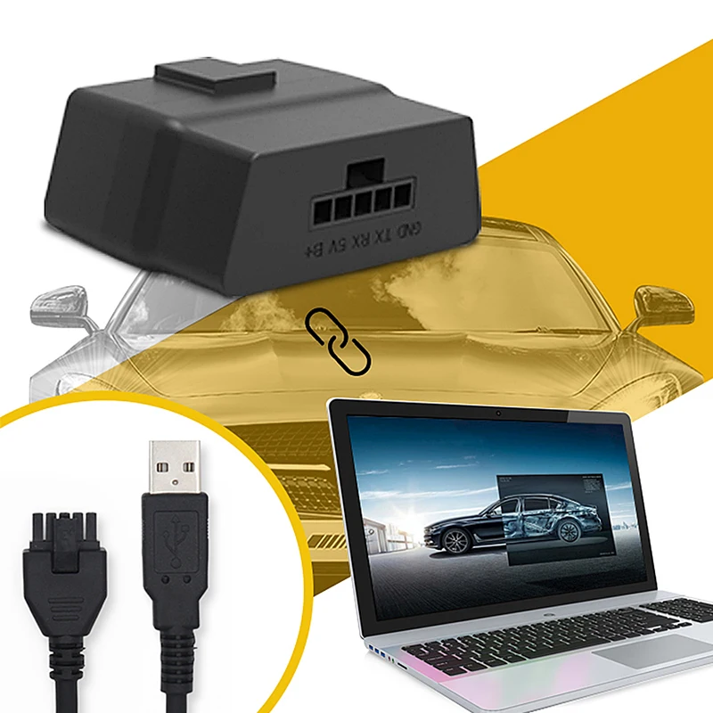 Новейший ELM327 V1.5 V07HU PIC18f25k80 + FT232RL чип USB RS232 порт на ПК автомобильный