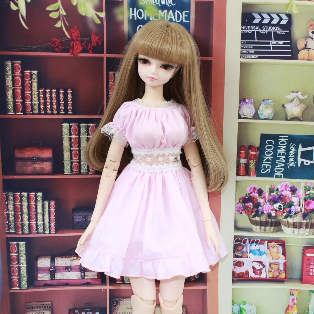 Сказочная кукла Dream 1/4 bjd 45 см шарнирное тело с макияжем мягкие туфли для волос