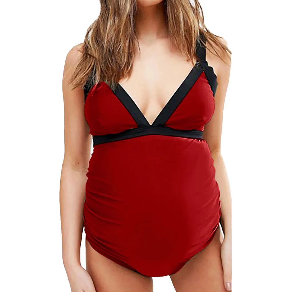 SAGACE Одежда для беременных купальники пляжная одежда танкини купальный костюм на