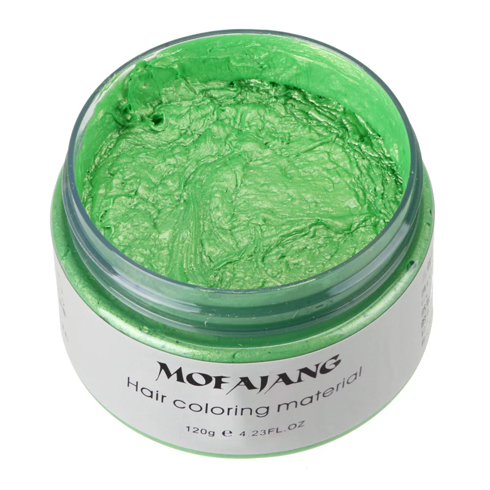 2 шт./лот MOFAJANG унисекс краска для волос сделай сам восковая грязь Серебряная пепь