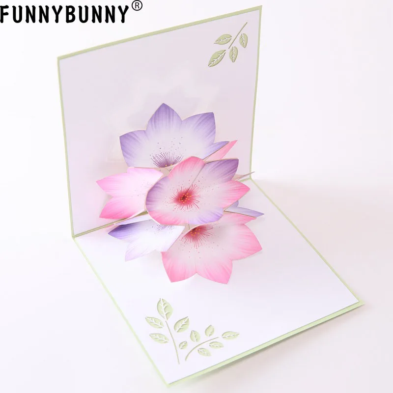 FUNNYBUNNY поздравительные открытки ручной работы День рождения Свадебные