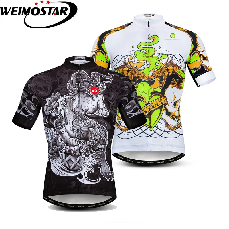 Weimostar Team Велоспорт Джерси для мужчин лето mtb велосипед Майо Ciclismo гоночный рубашка