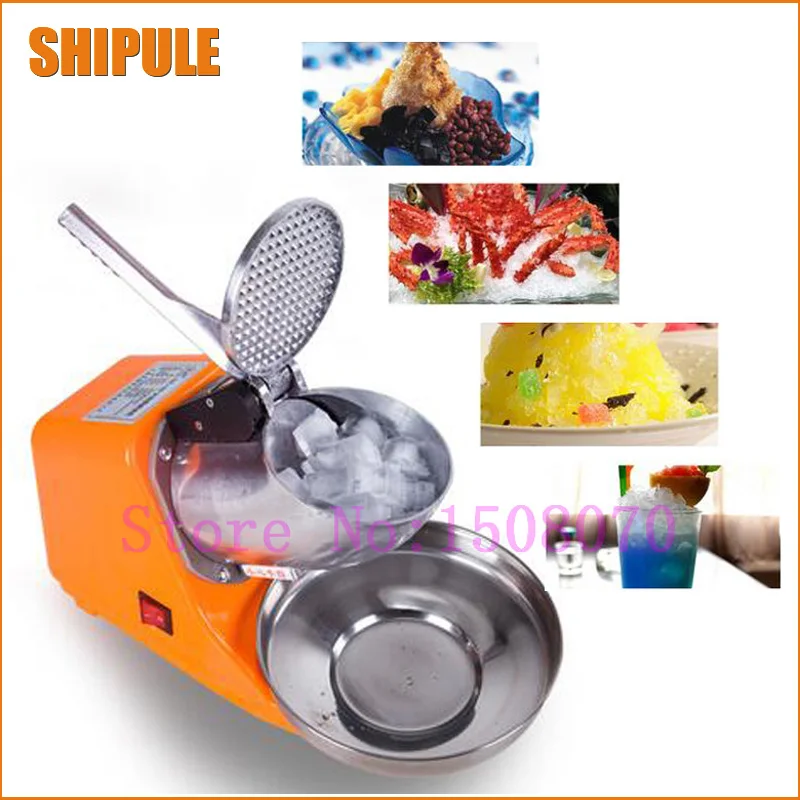 

Hot SHIPULE 2018 new technology high efficient commercial ice crusher/crushed ice machine multifunctional ice shaving machine