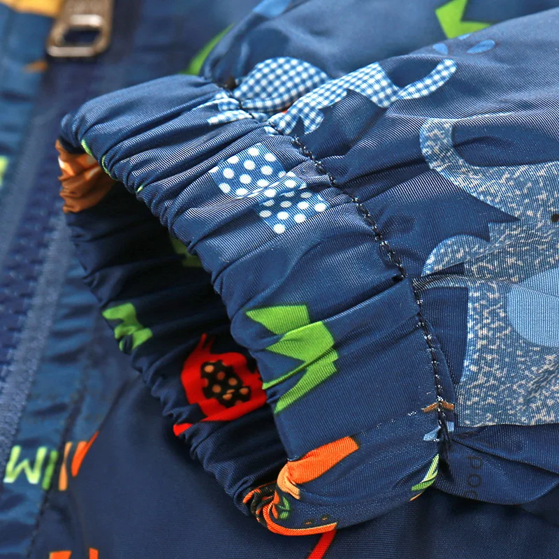 2019 Hot Sale Autumn children coat Boy girl cotton cartoon animals hoodies Fashion Long Sleeve Print baby clothes zipper Jackets | Детская
