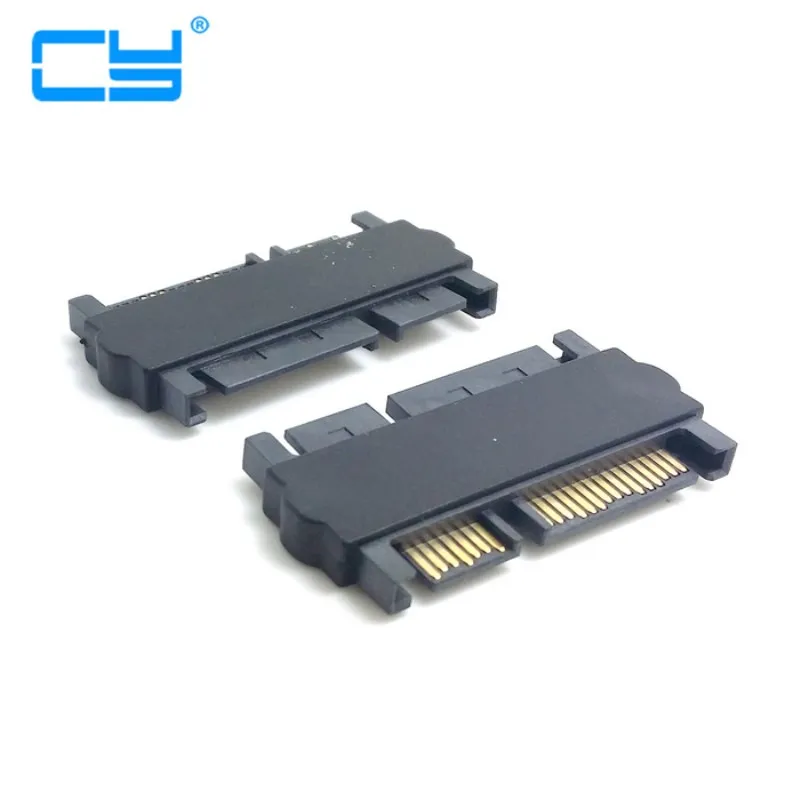

Переходник с 3,5 "и 2,5" на SATA 22Pin 7 + 15 папа на SATA 22P 7 + 15 папа удлинитель прямой адаптер