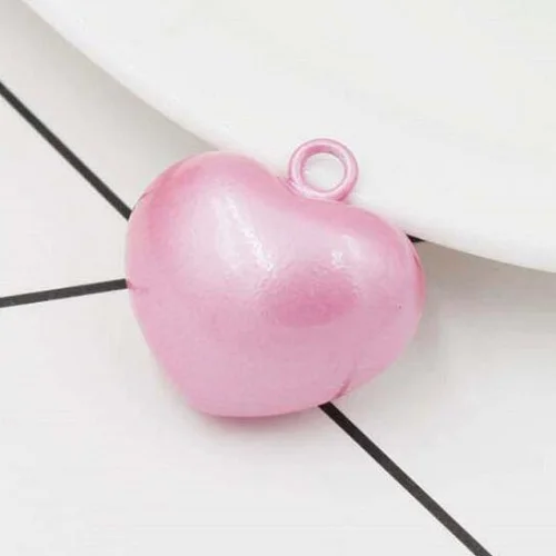 Pink Heart Мечтательное сердце Сакура закрыть кукла мерцание колокольчики Удачи Шарм Подвеска интимные аксессуары украшения ручной работы - Окраска металла: Pink Heart