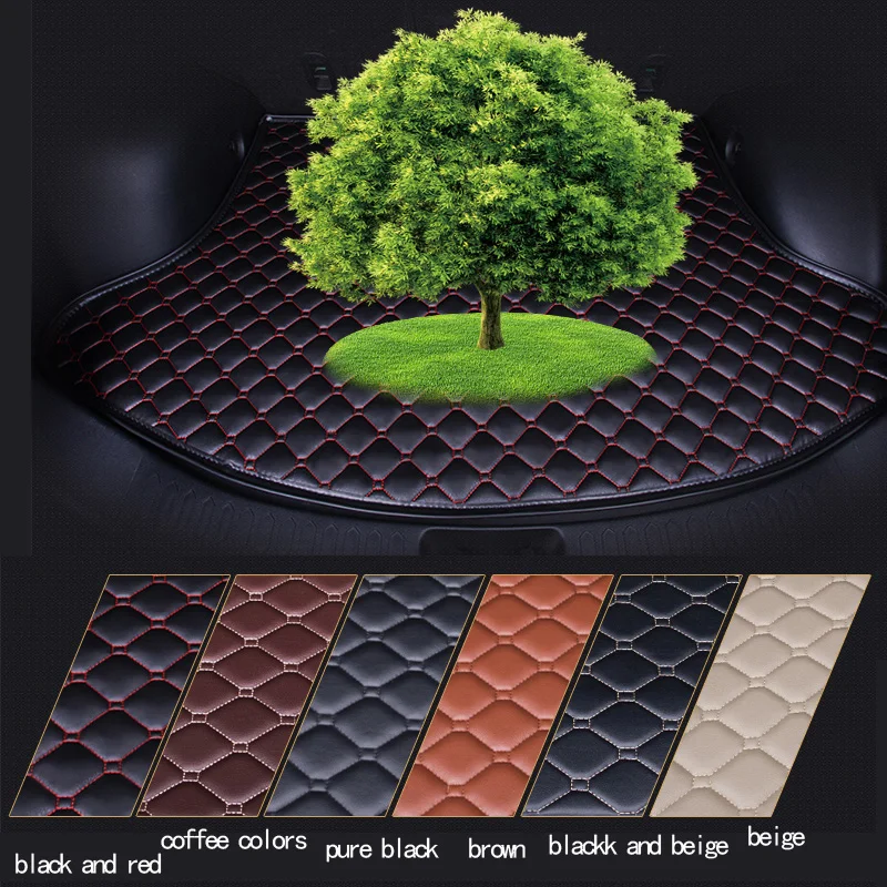 Бесплатная доставка индивидуальный коврик для багажника автомобиля Audi A1 A4 A6 A7 A8 Q3