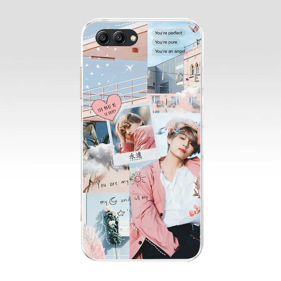 051FG TS трикотажный Jungkook Мягкий Силиконовый ТПУ чехол для Honor 9 10 huawei p10 lite y6 prime 2018 mate