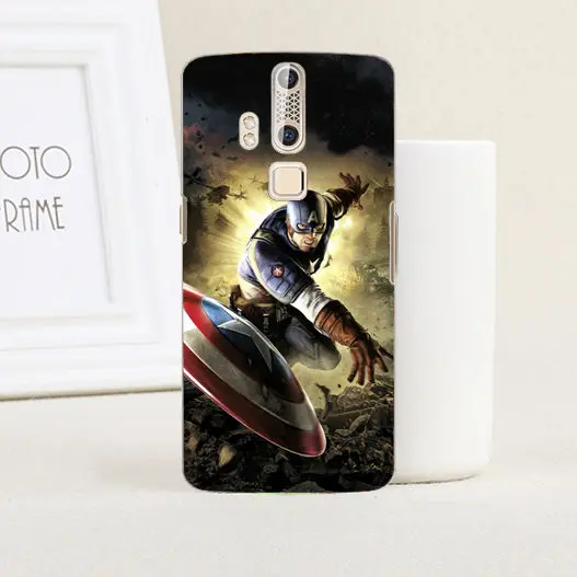 Чехол для телефона ZTE Axon Elite A2015, ультратонкий, из твердого пластика, модная уФ-печать, защитная задняя крышка. Распродажа.