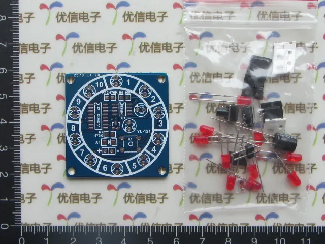 2 шт. набор электронных колес для удачи|electronic diy kit|wheel kitwheel of fortune |