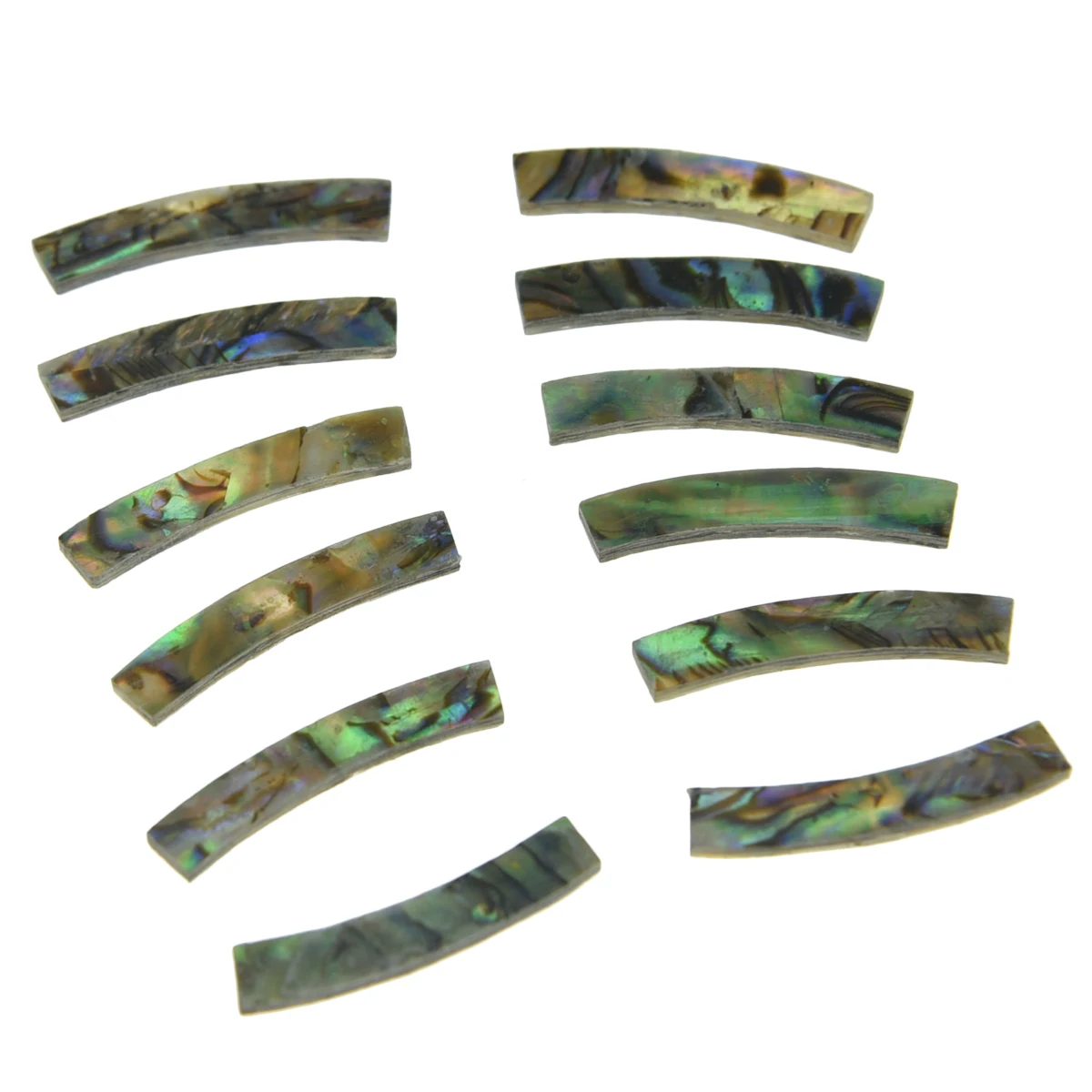 Фото KAISH розетка для укулеле Paua Abalone изогнутые полосы укулеле звук отверстие инкрустация ширина 2 мм 3 мм №3