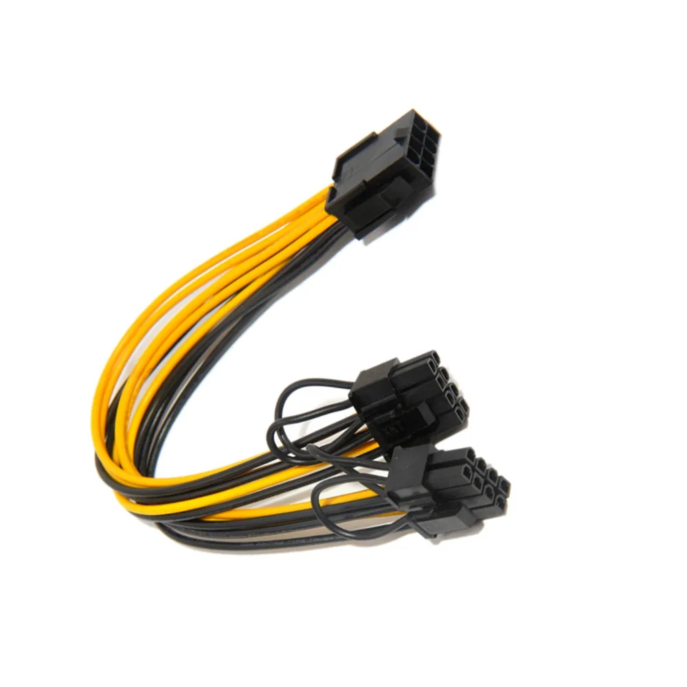 1 шт. камер Мгновенной Печати Mini 8-pin 8pin двойной (6 + 2) Pin PCIe видеокарта Мощность