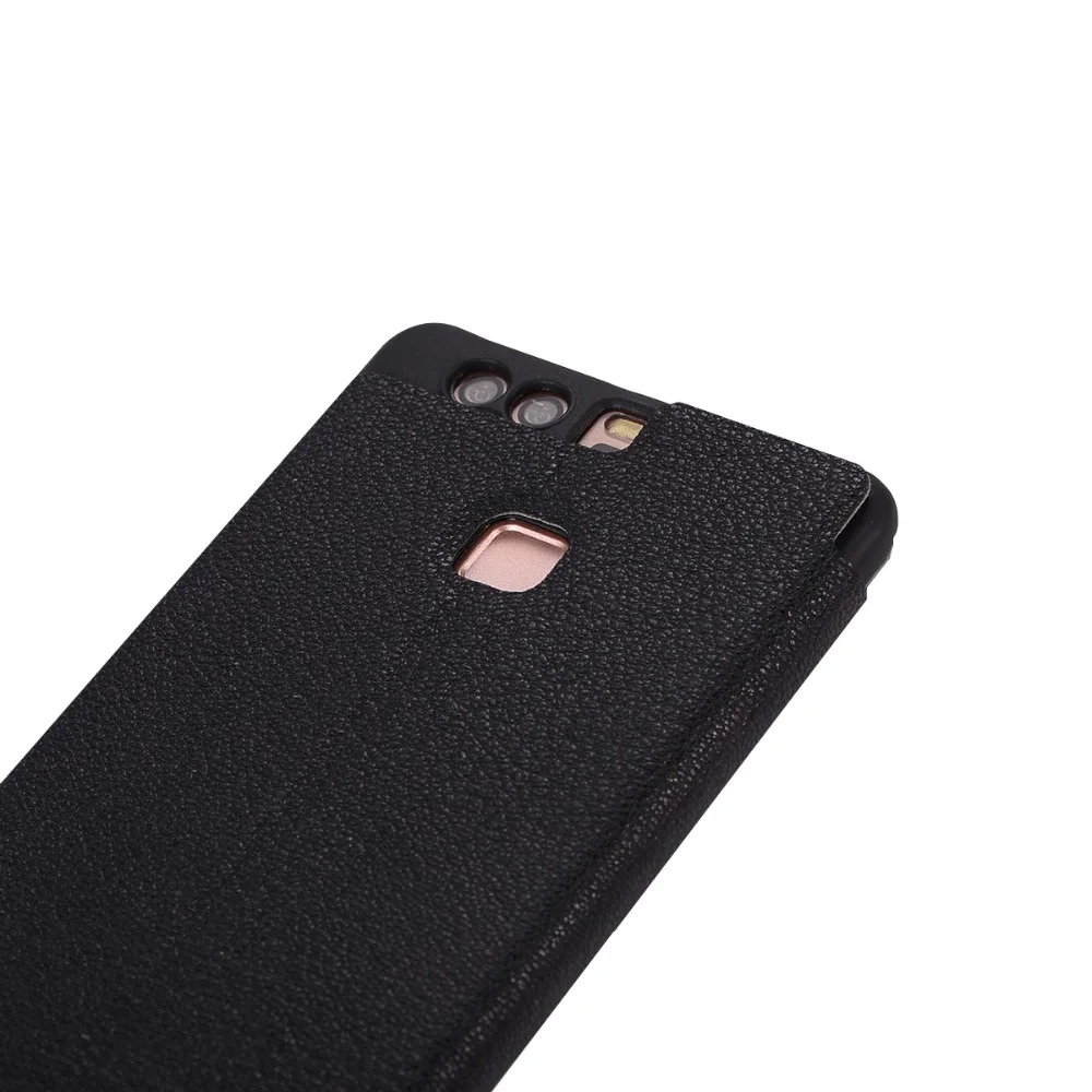 MSK для huawei P9 P9Plus случае роскошный яркий цвет кожаный бумажник флип чехол сумки