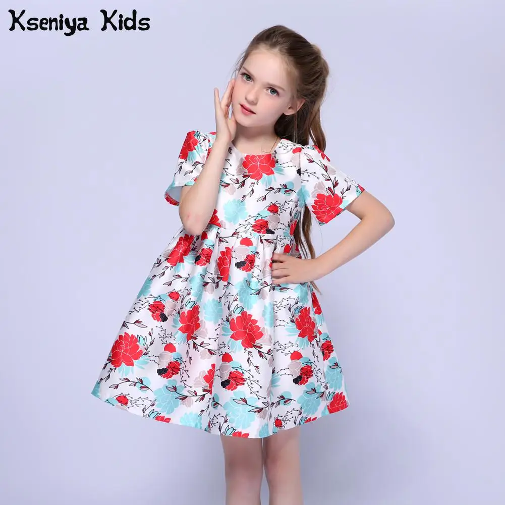 

Kseniya Kids Baby Girls Bridesmaid Flower Girl Wedding Dress Ball Gown Usa Birthday Evening Prom Cloth Party Princess Dresses