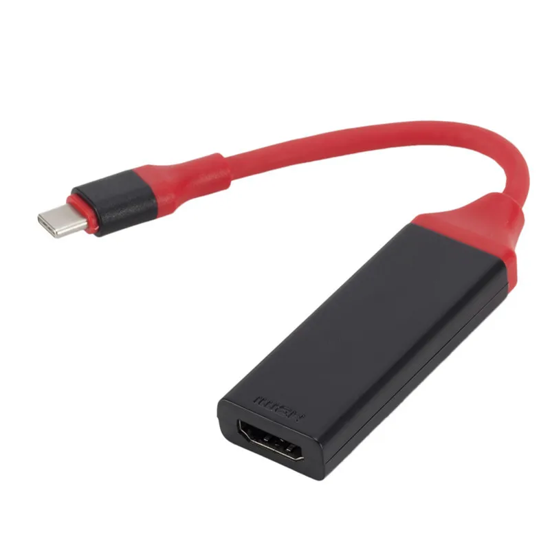 Черный адаптер USB 3. 0 Type C HDMI HD Женский видеокабель конвертер кабель для ноутбука