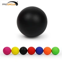 procircle fitness massage ball 100 rubber hockey lacrosse ball 64mm trigger point relaxation self massage free shipping