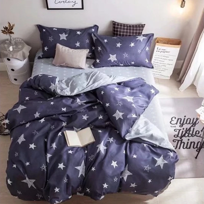 AB пододеяльник простыня покрывало наволочка 4 шт. комплекты постельного белья