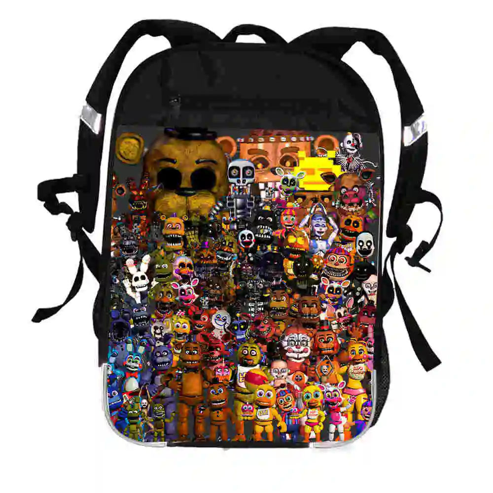 FNAF рюкзак Фредди сумки Чика Фокси Животных Галактики для женщин и мужчин