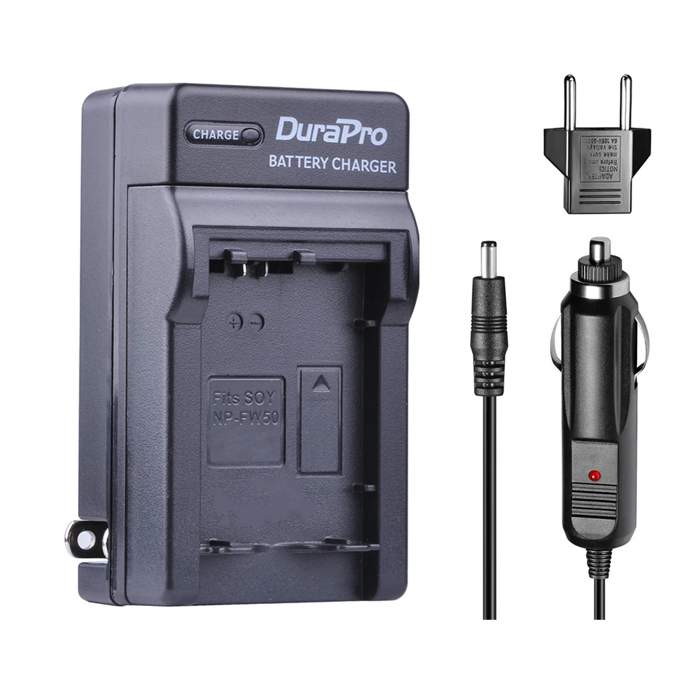 Комплект из 2 предметов NP-FW50 NP FW50 FW50 Li-Ion Батарея+ автомобиля Зарядное устройство+ EU переменного тока для sony A6000 NEX-7 NEX-5N NEX-F3 NEX-3D NEX-3DW NEX-3K NEX-5C 7R II