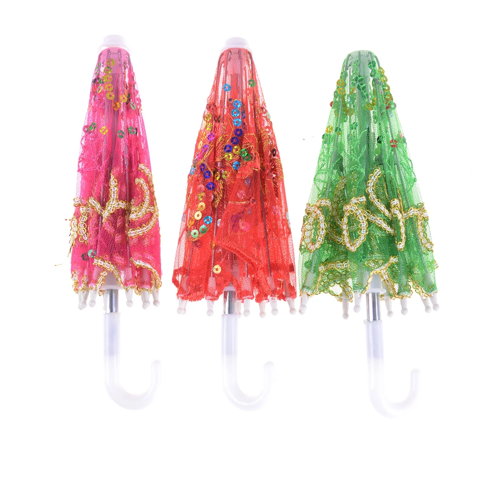 

TOUZHIJIA BJD Doll Accessories Umbrella for 16 Inch and 18 Inch Doll Toys for Girls Christmas Gift Kids Toys