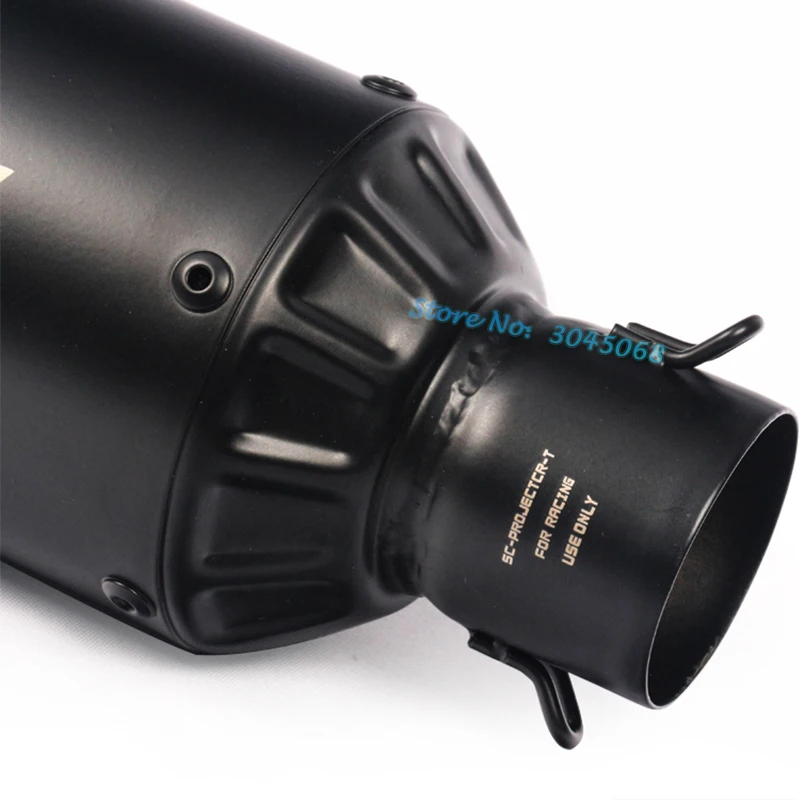 Мотоцикл GP выхлопная труба Escape модифицированный универсальный мотоцикл 51 мм лазерный глушитель для Honda Ninjia 250 ATV PCX155 NVX155 R25 MSX