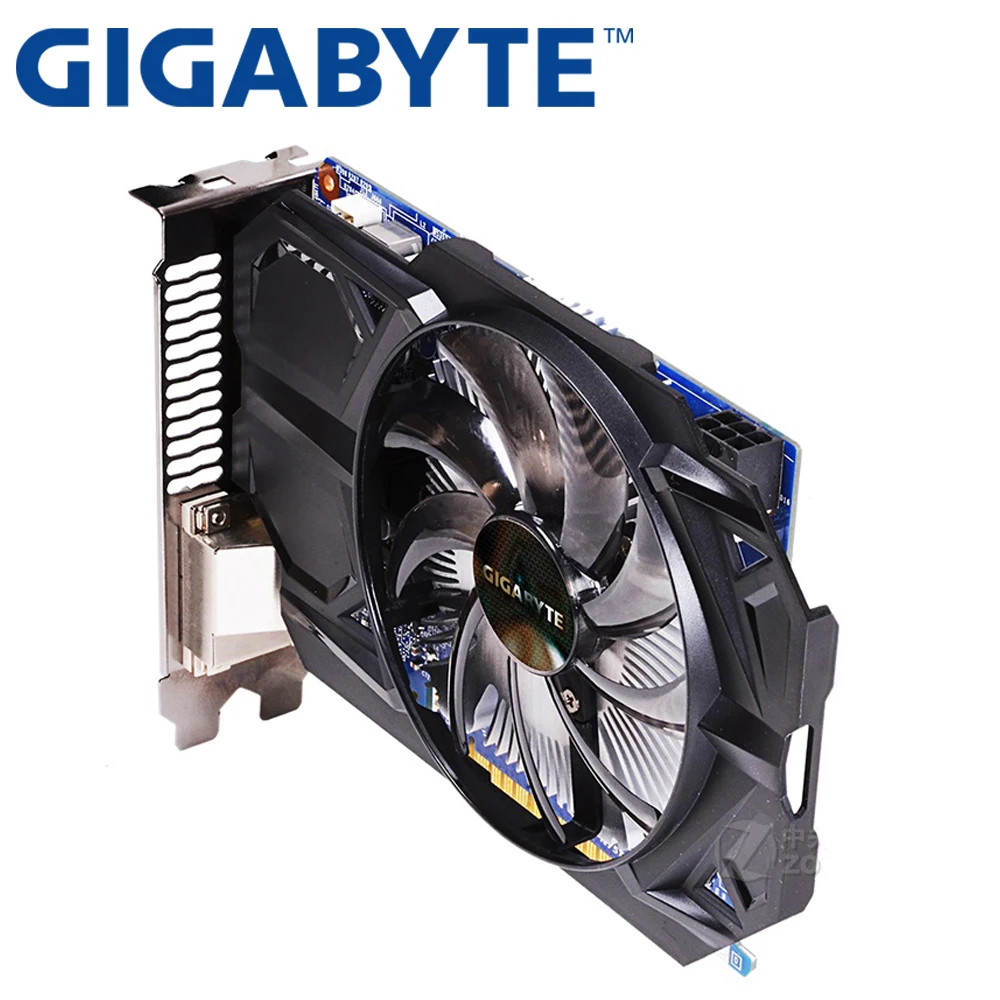 GIGABYTE, оригинальная Видеокарта GTX 750 Ti, 2 Гб, 128 бит, GDDR5, видеокарты для nVIDIA Geforce GTX 750Ti, Hdmi, Dvi, используемые карты VGA