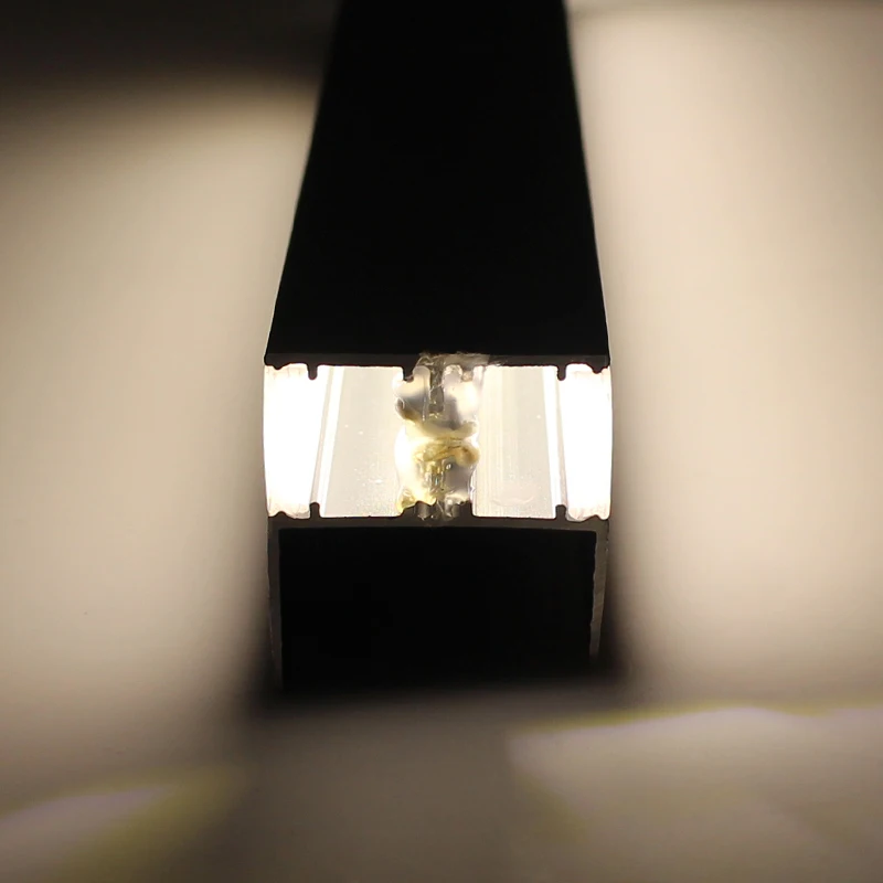 6 шт х 50 см длина Белый SMD2835 120led/m для клип Дерево 18mm led алюминиевая полоса света 4 Вт для шкафа или комнаты или лестничный коридор LE