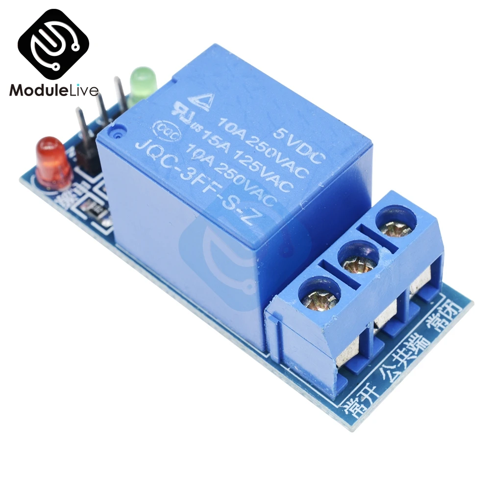 1CH 1 канальный релейный модуль Интерфейсная плата щит для Arduino 5 в низкий уровень высокий уровень триггер Один PIC AVR DSP ARM MCU DC AC 220 В