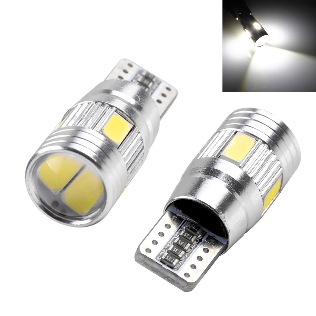 10 шт. автомобильные светодиодсветодиодный лампы T10 501 194 W5W 5630 SMD | Автомобили и