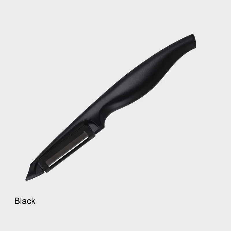 Black Керамический очиститель картофеля устройство резки овощей и фруктов нож для очистки овощей бытовой Apple Zester Кухонные гаджеты аксессуары - Цвет: Black