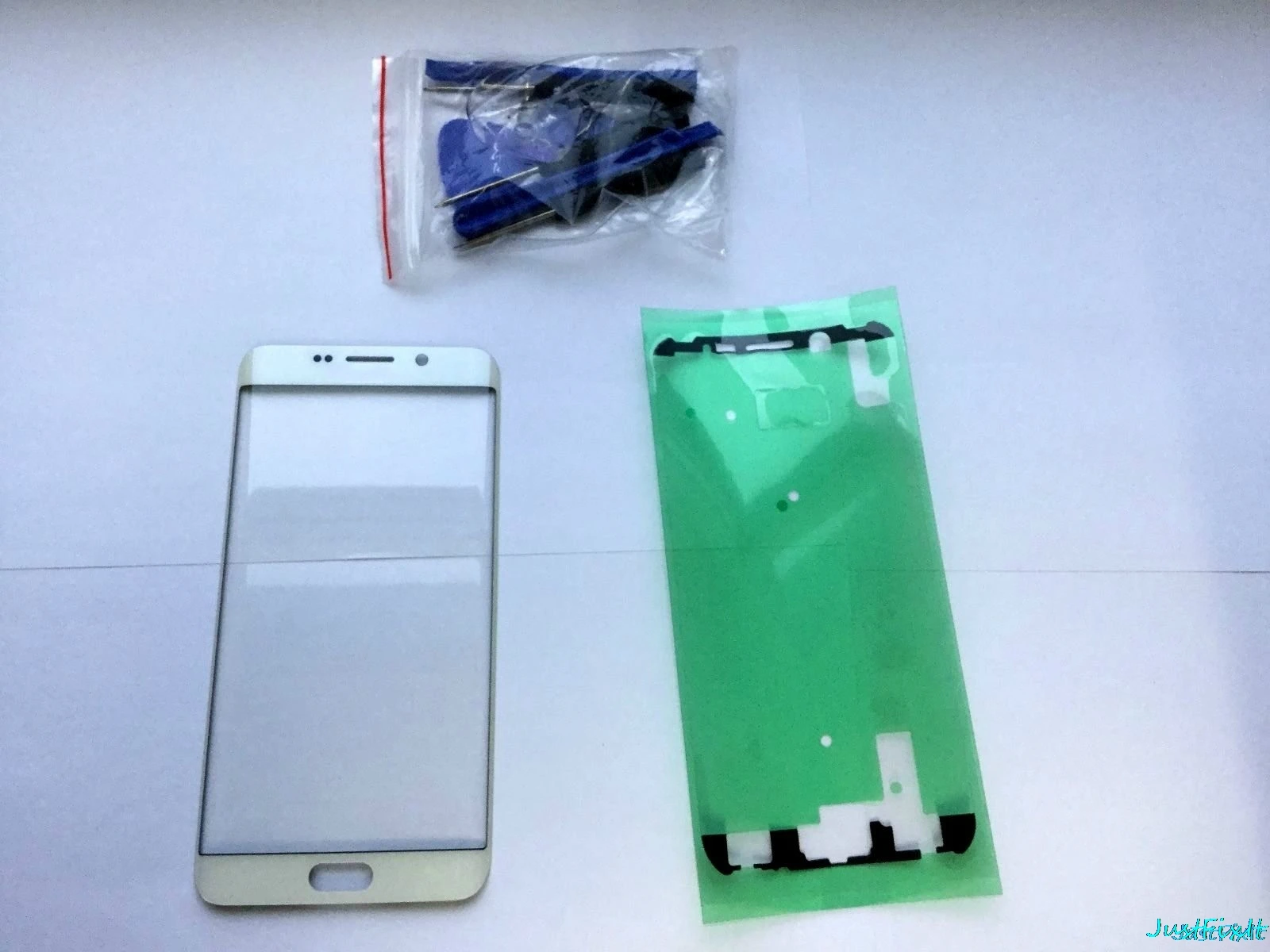 Замена переднего стекла объектива для samsung S6 edge PLUS 5 &quotG928F G928A ЖК дисплей внешняя