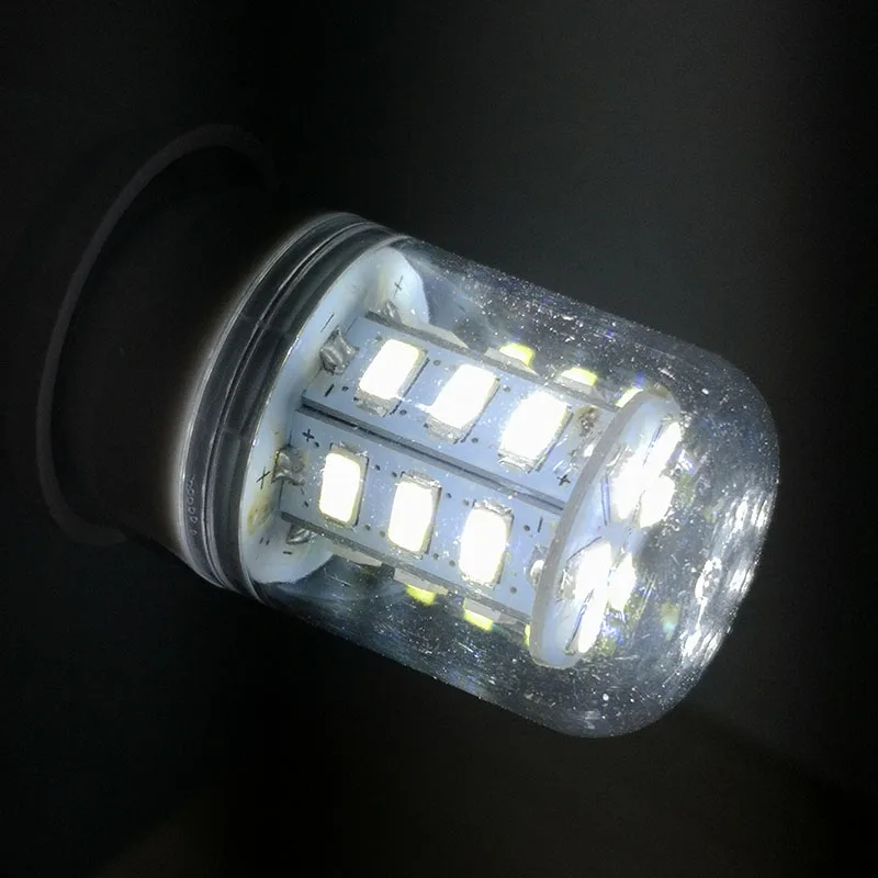 AC 220 В Светодиодная лампа кукурузы теплый белый E27 SMD573024 36 48 56 69 72 96 светодиодов