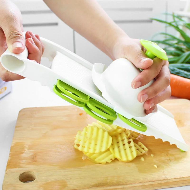 QuickDone овощерезка Овощечистка овощная Терка с Нержавеющая сталь лезвие ручной