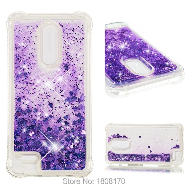 Мягкий гелевый Чехол из ТПУ с зыбучим песком для Xiaomi 5X Redmi 4X 5 5A Plus NOTE Huawei P Smart Bling Skin