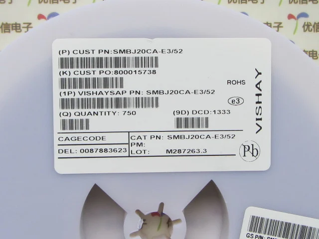 10 шт. высокое качество новые телевизоры SMD SMBJ20CA E3/52 600W 20V|tv tv|tv freetv 2 |