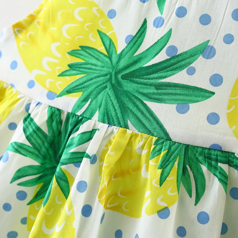 Summer Lovely Baby Kids Girl Dress Party Floral Print Tutu for Girls Clothes Dressescomfortablebeatifuidresss | Детская одежда и