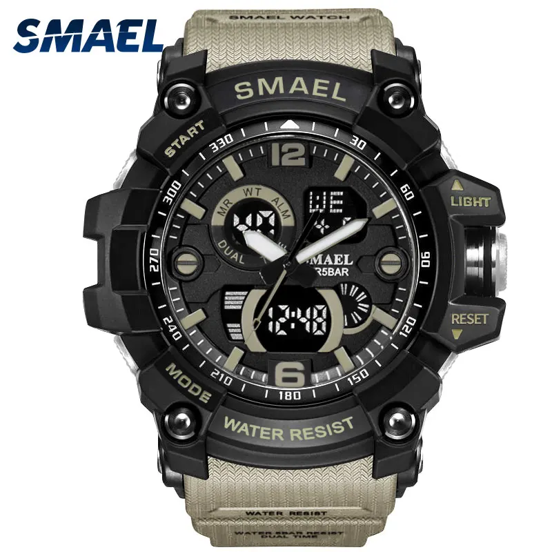 

Sports Watches Analog Digital LED Backlight Men Sport Watch relogio masculino Military Digital Watch Men Army Wateproof Clock