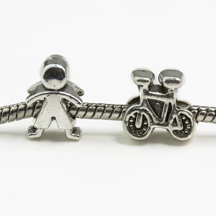 Новые модные уникальные ювелирные изделия сделай сам европейские шармы-подвески