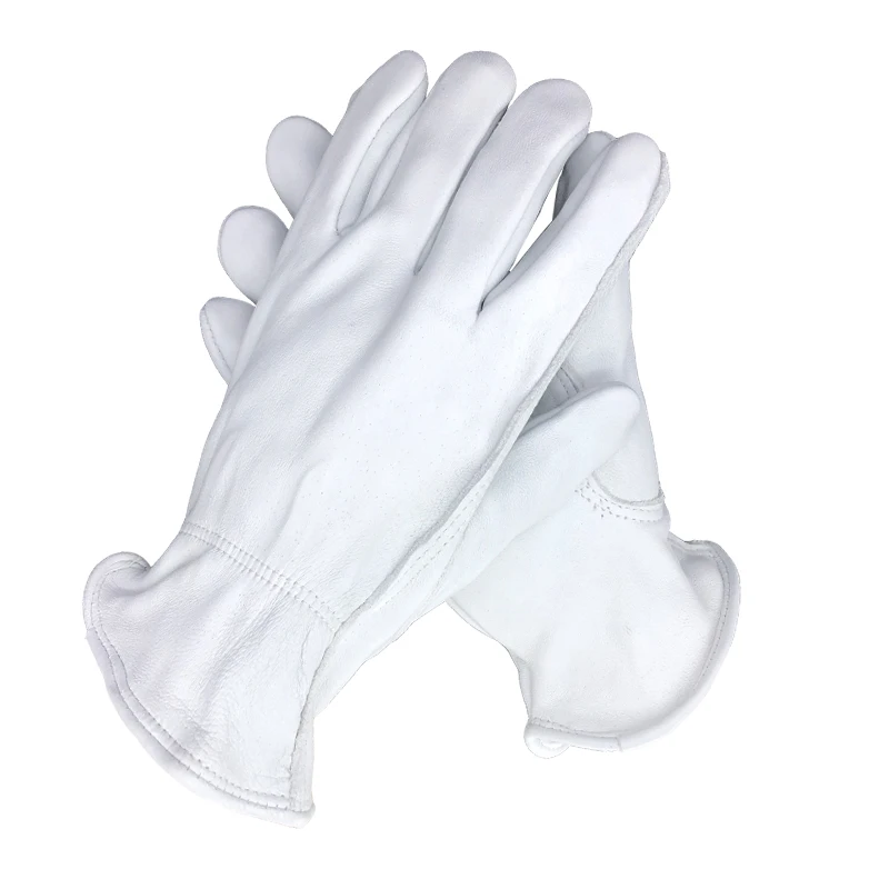 RJS Safety Work Gloves Sheepskin Leather Working Welding Protective Garden Sports MOTO Wear-resisting 4023 | Безопасность и защита